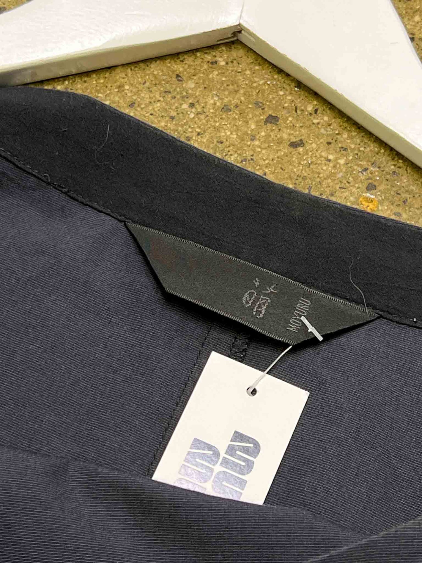 Size L | Moyuru Midnight Cotton Layered Smock Top