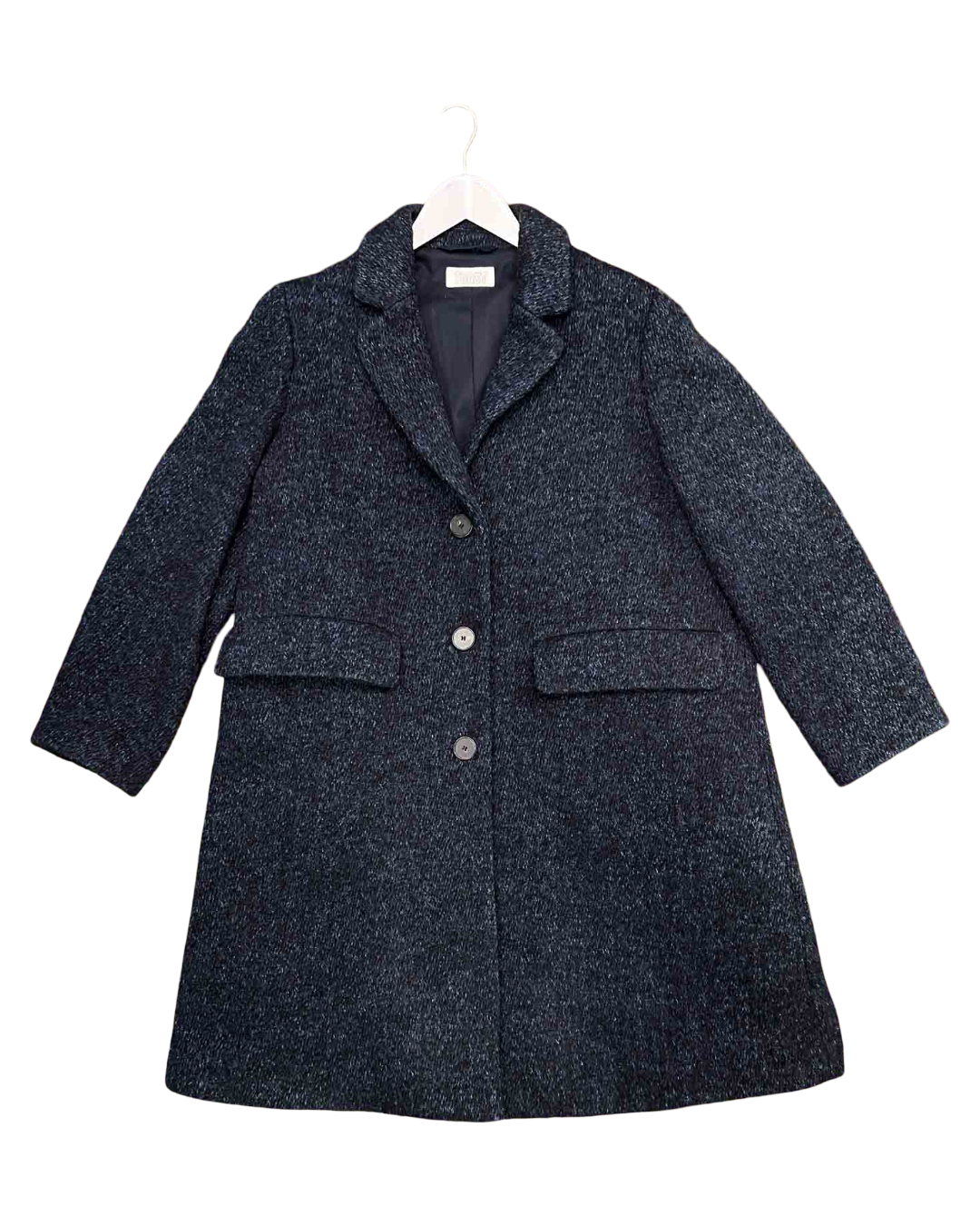 Size 12 | Toast Navy Wool Duster Coat