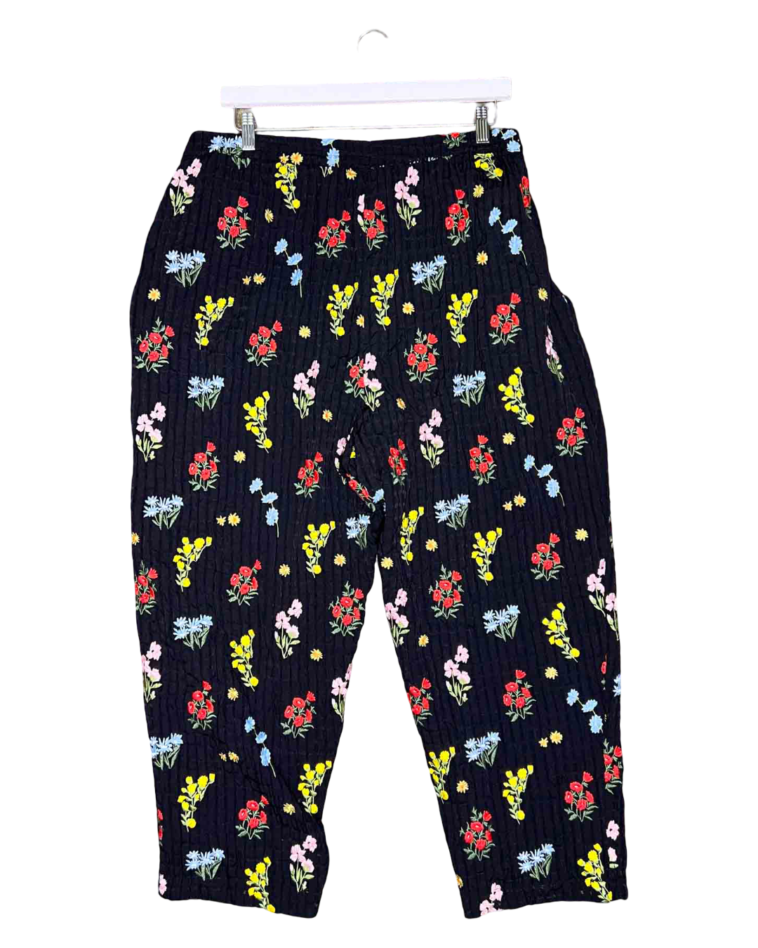 Size 3XL | Variety Hour Embroidered Floral Pants