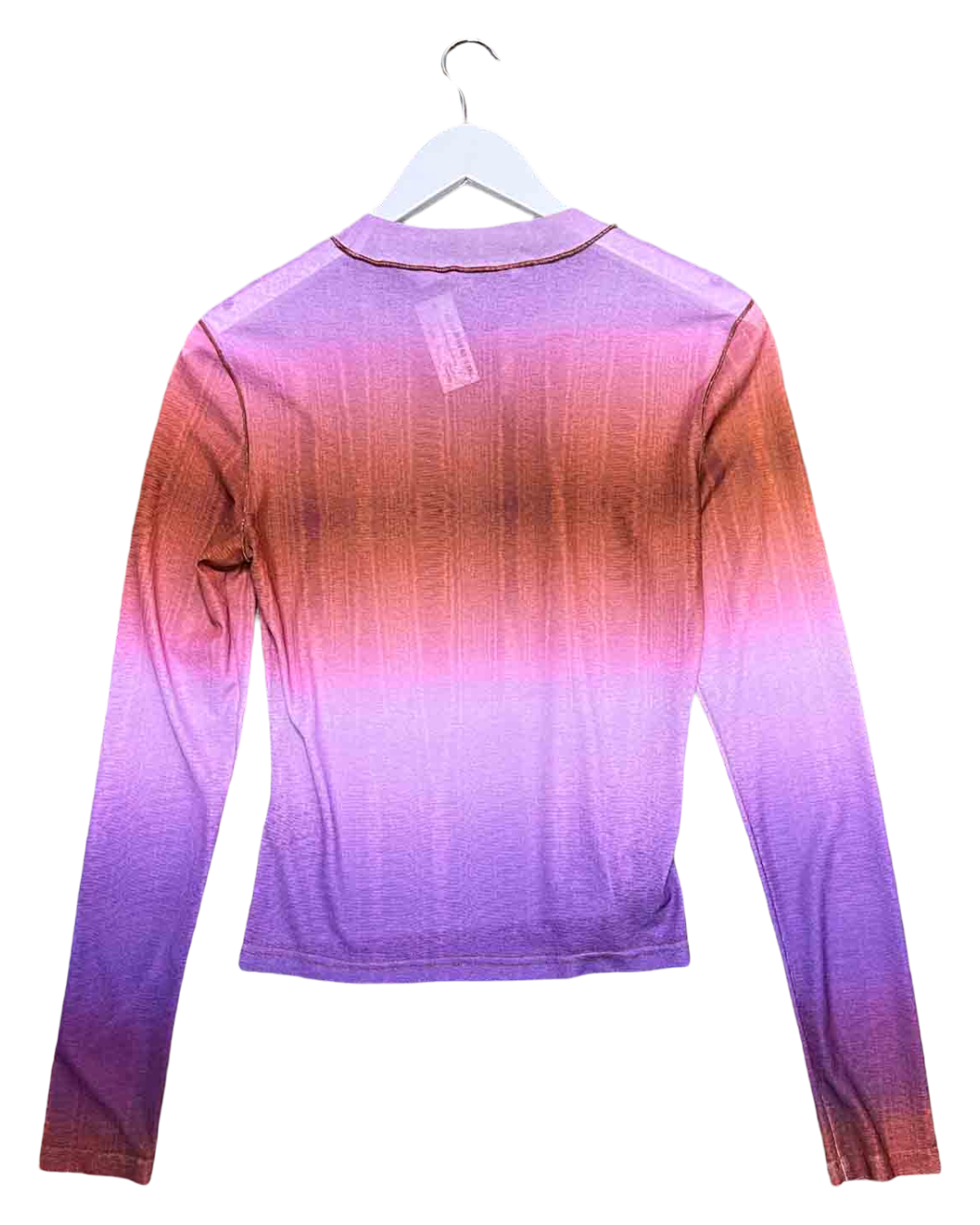 Size L | Hansel & Gretel Purple Ombre Mesh Top