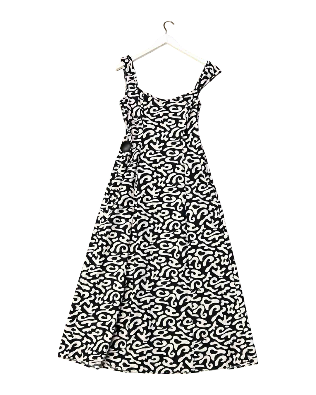 Size 2 (M) | Dominique Healy Squiggle Pattern Dress