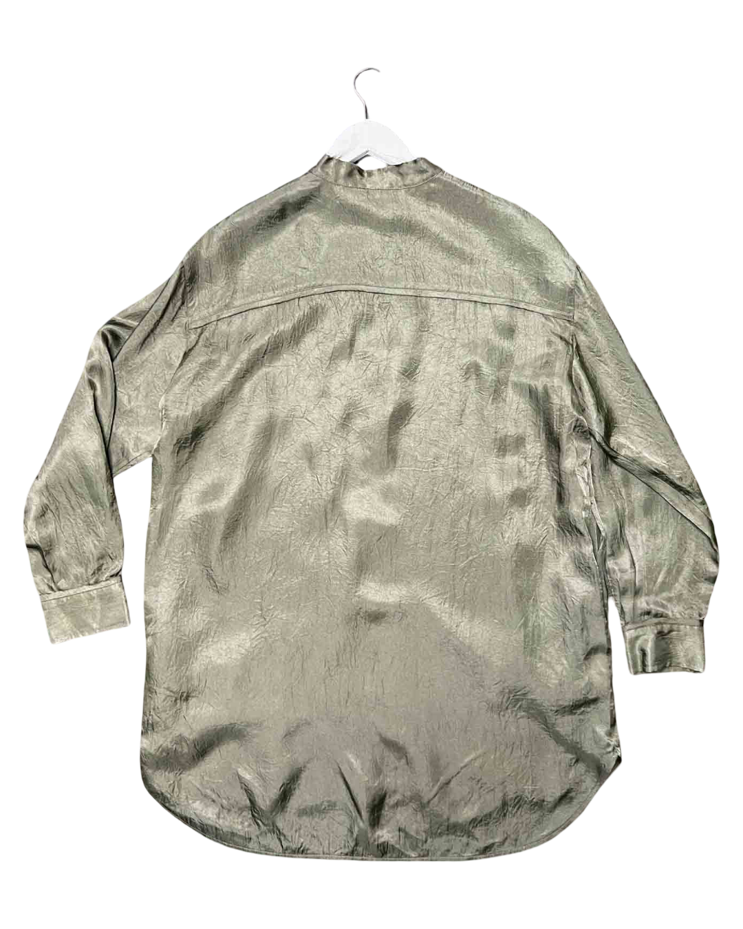 Size 1 (S) | Lee Mathews Moss Green Oversized Shirt
