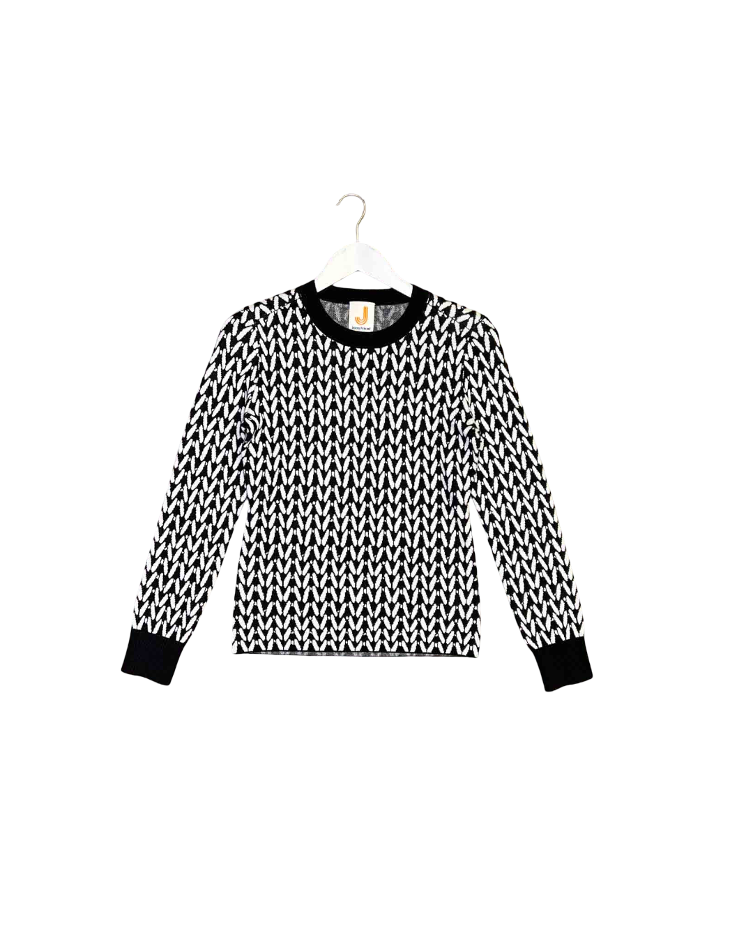 Size M | JoosTricot Merino Wool ZigZag Jumper