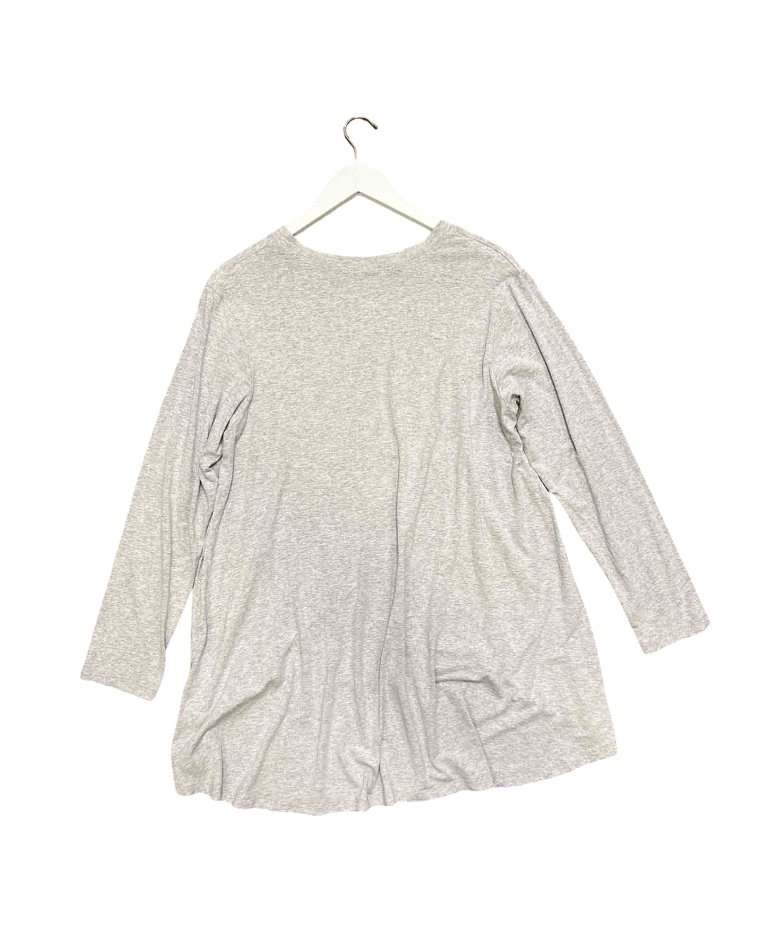 Size 18 | Etal Grey Jersey Long Sleeve Top