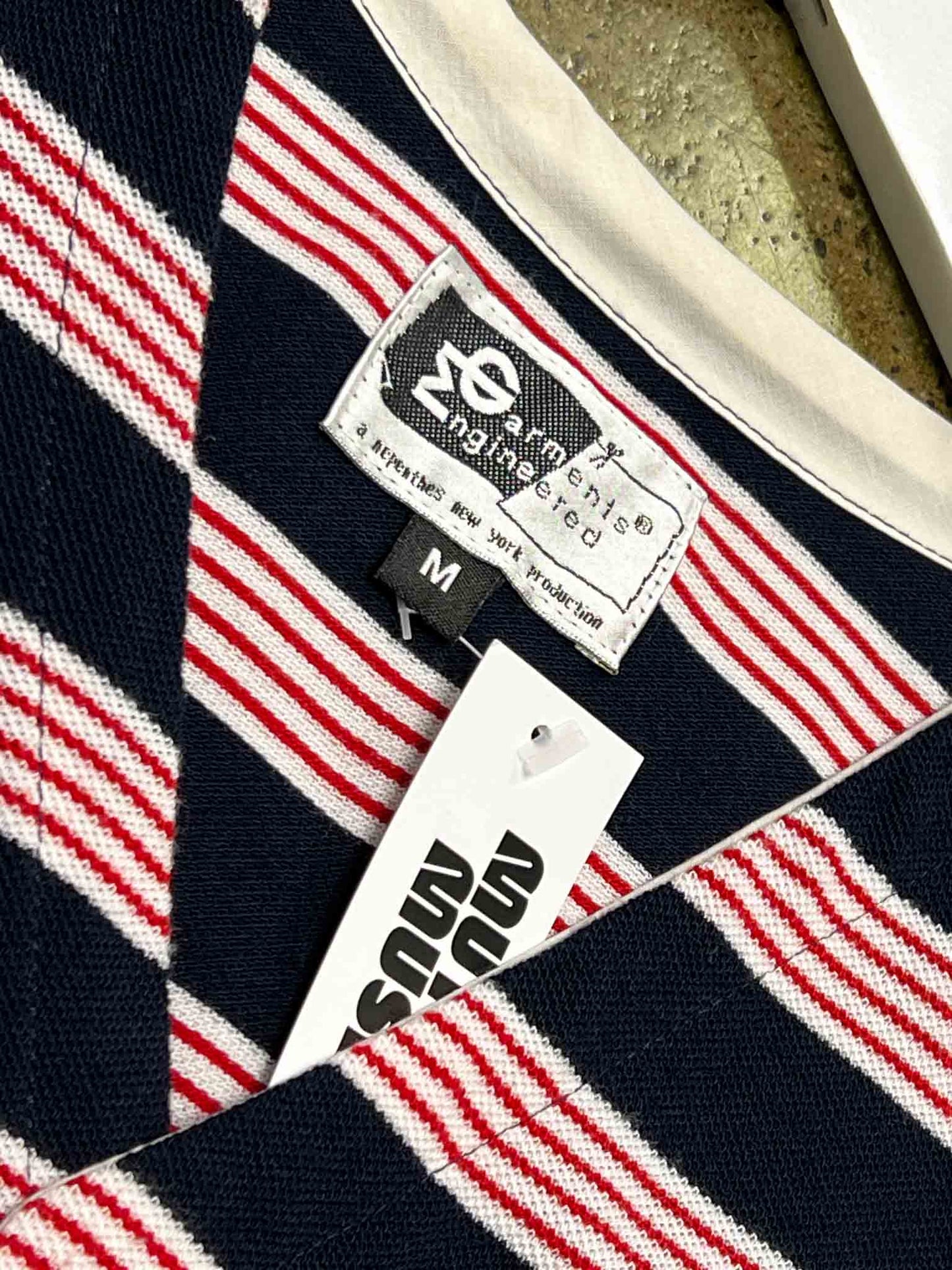 Size M | Engineered Garments Blue\Red Striped Vest