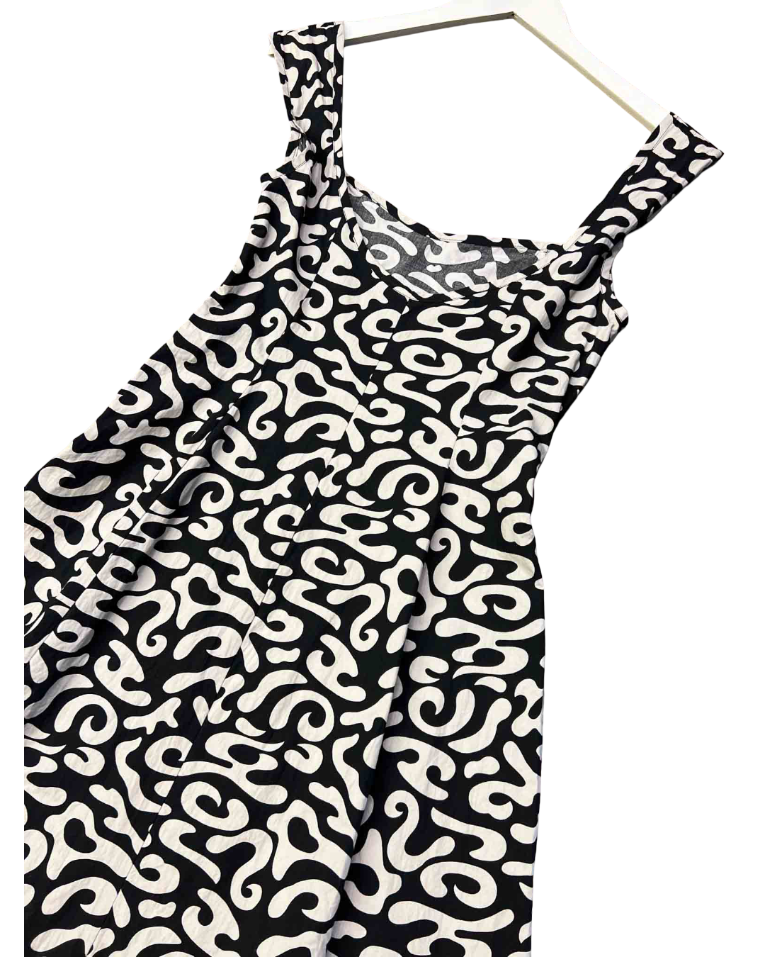 Size 2 (M) | Dominique Healy Squiggle Pattern Dress