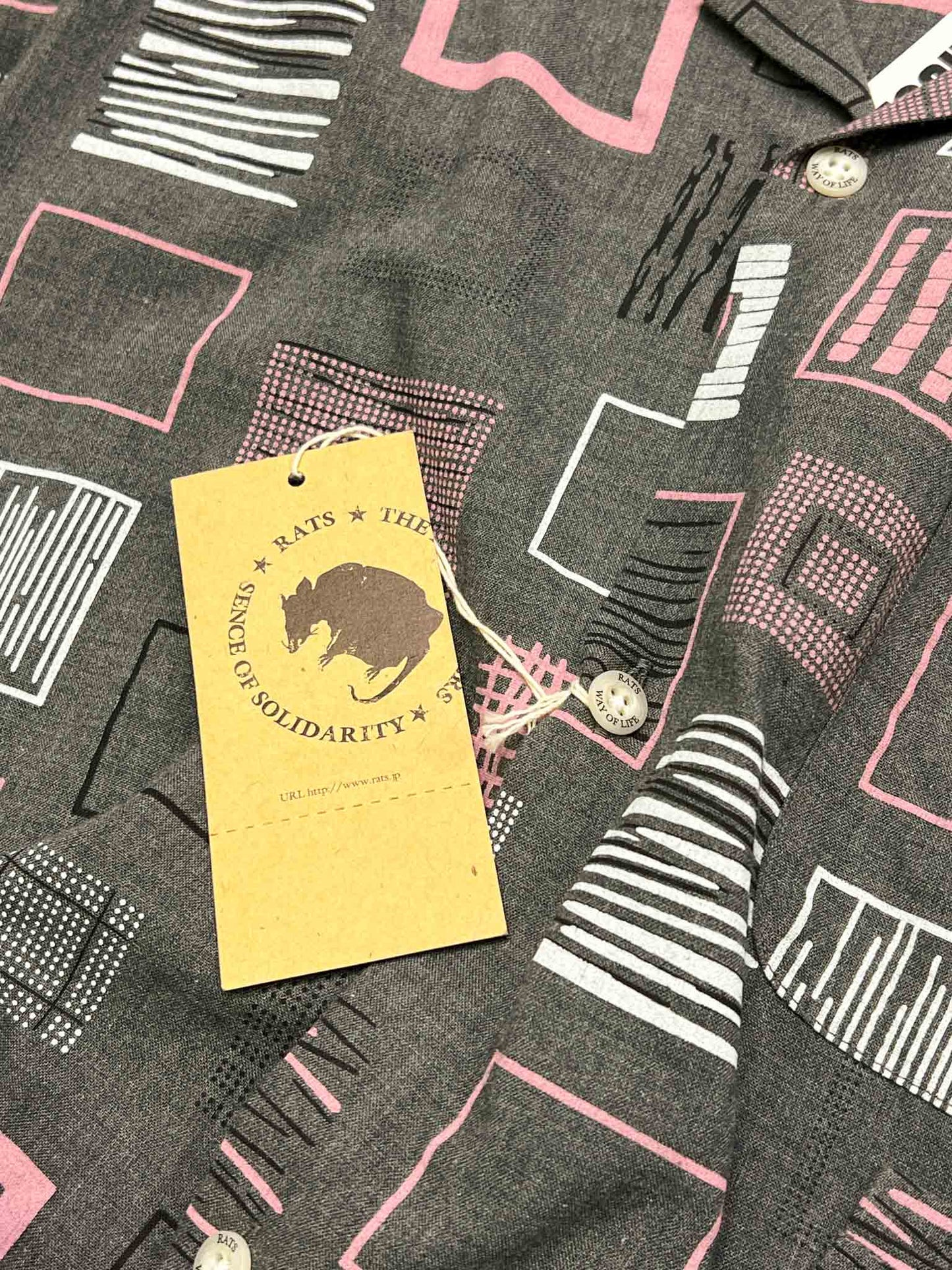Size L | RATS "Atomic" C/R Shirt NWT