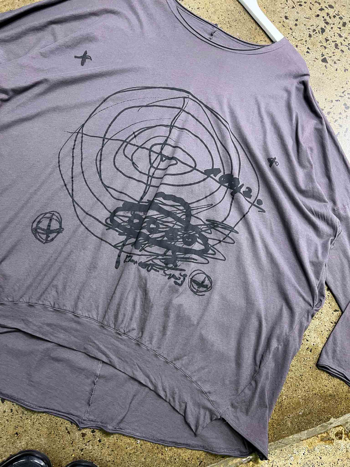 Size M | Rundholz Printed Trapeze Cotton Top NWT