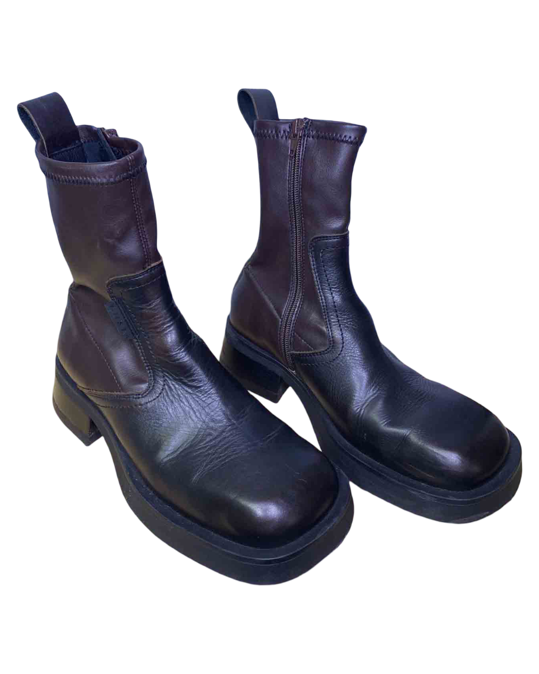 Size 39 | Miista Brown Oliana Ankle Boots