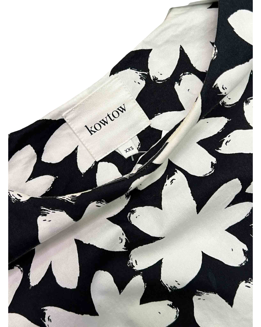 Size XXS | Kowtow Flower Print Cotton Dress