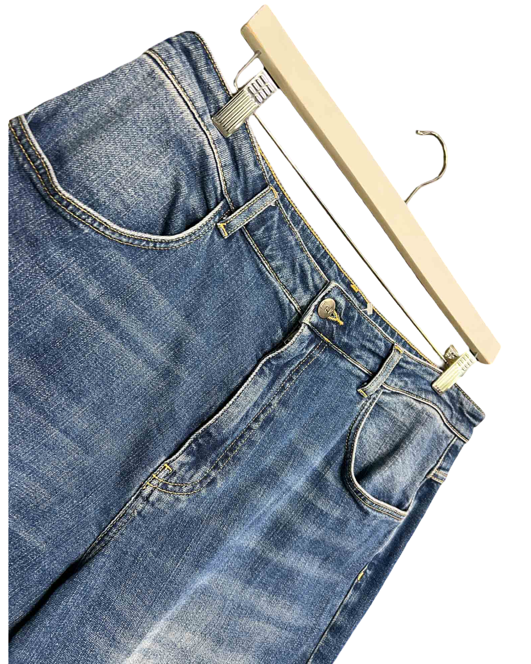Size 33 | Elk Midwash Folded Cuff Jeans