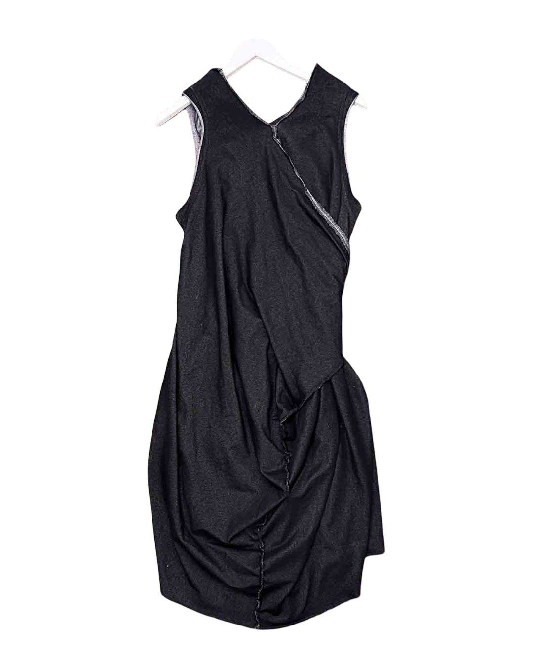 Size 10 | Fool Black Asymmetric Dress