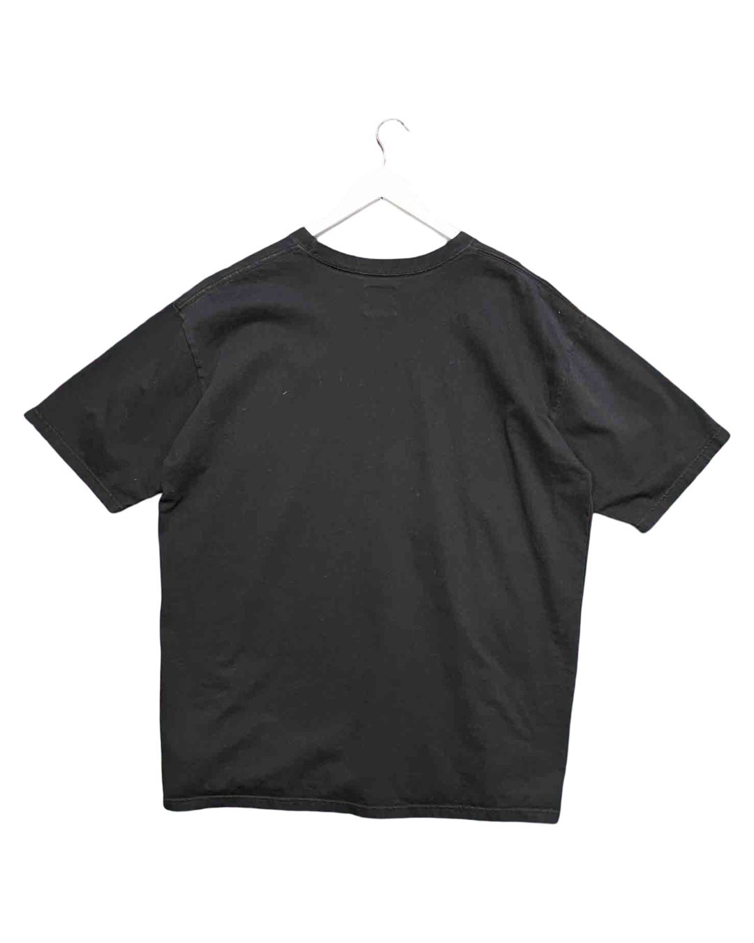 Size XXL | WTAPS Black Cotton Logo T-Shirt