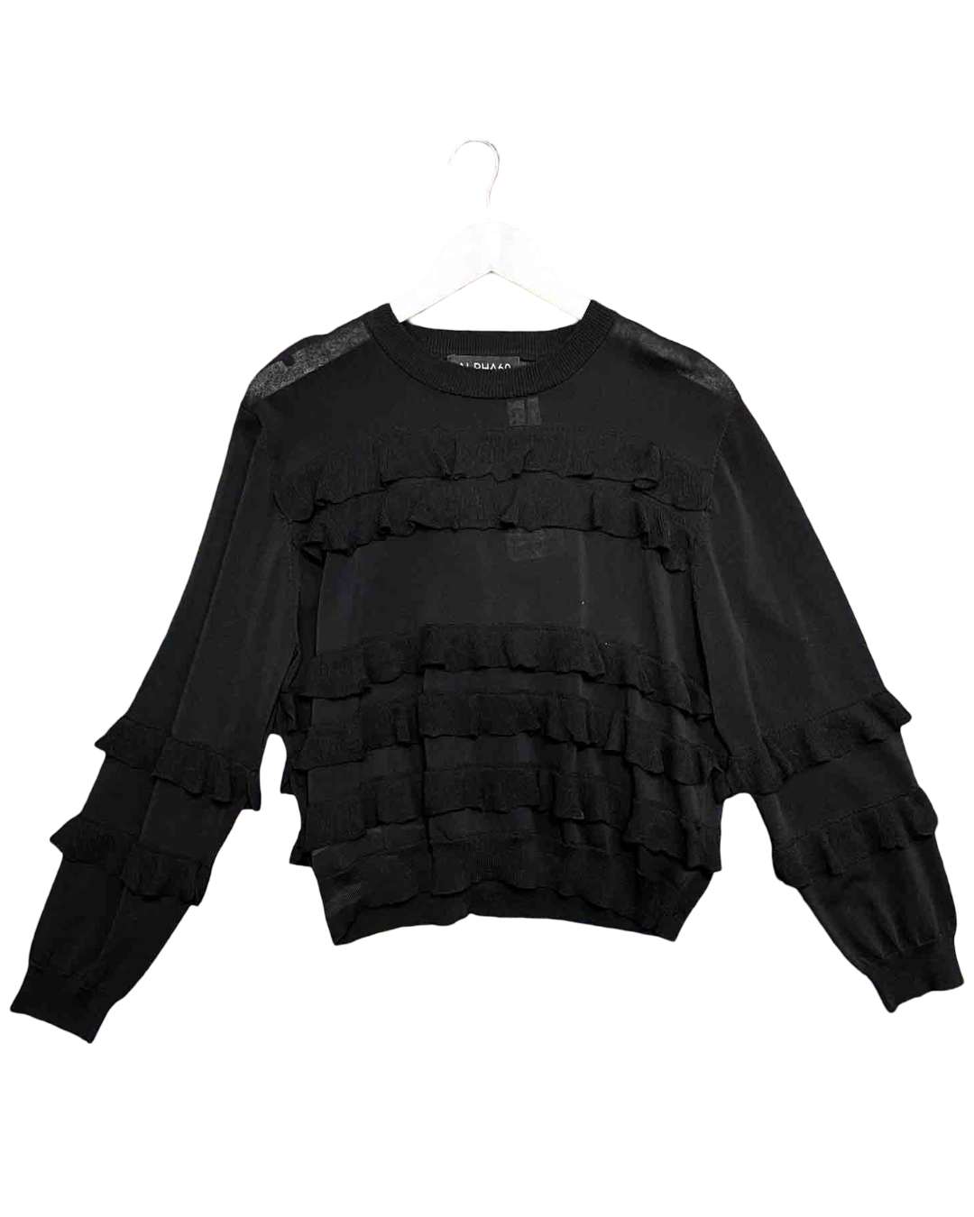 Size L | Alpha60 Black Levi Knit Sweater