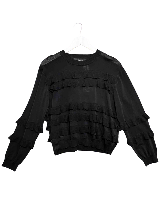Size L | Alpha60 Black Levi Knit Sweater