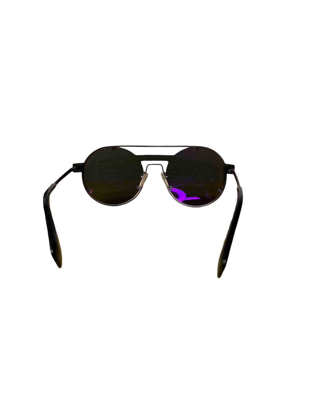 Size OS | Yohji Yamamoto Black Aviator Style Sunnies