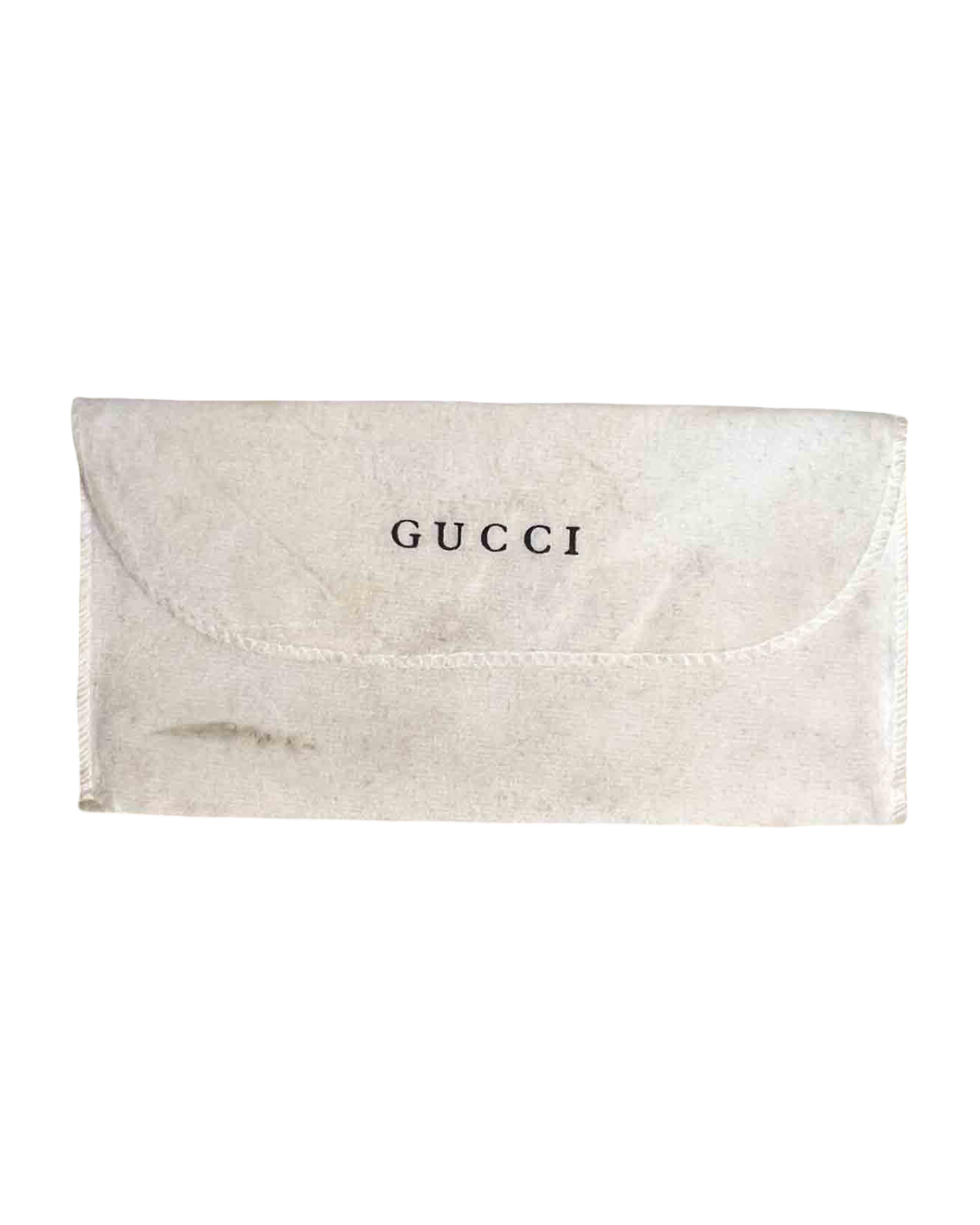 Gucci Navy Leather Monogram Wallet