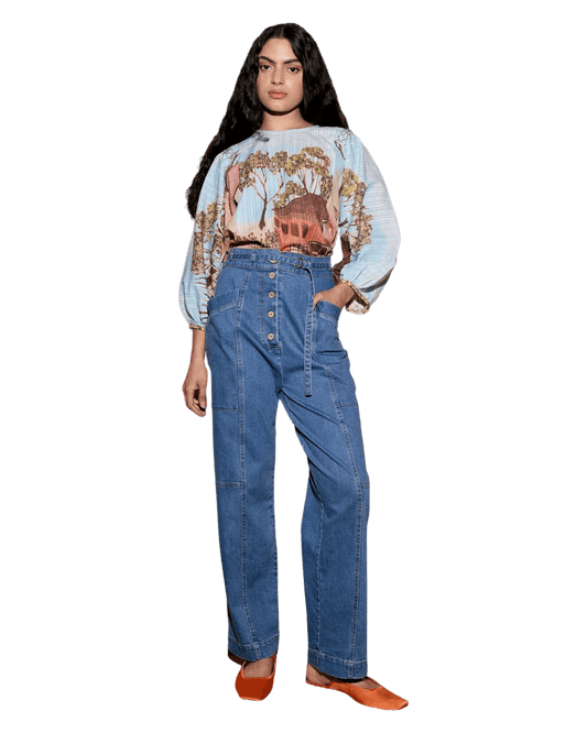 Size 16 | Nancybird Panelled Amos Jeans