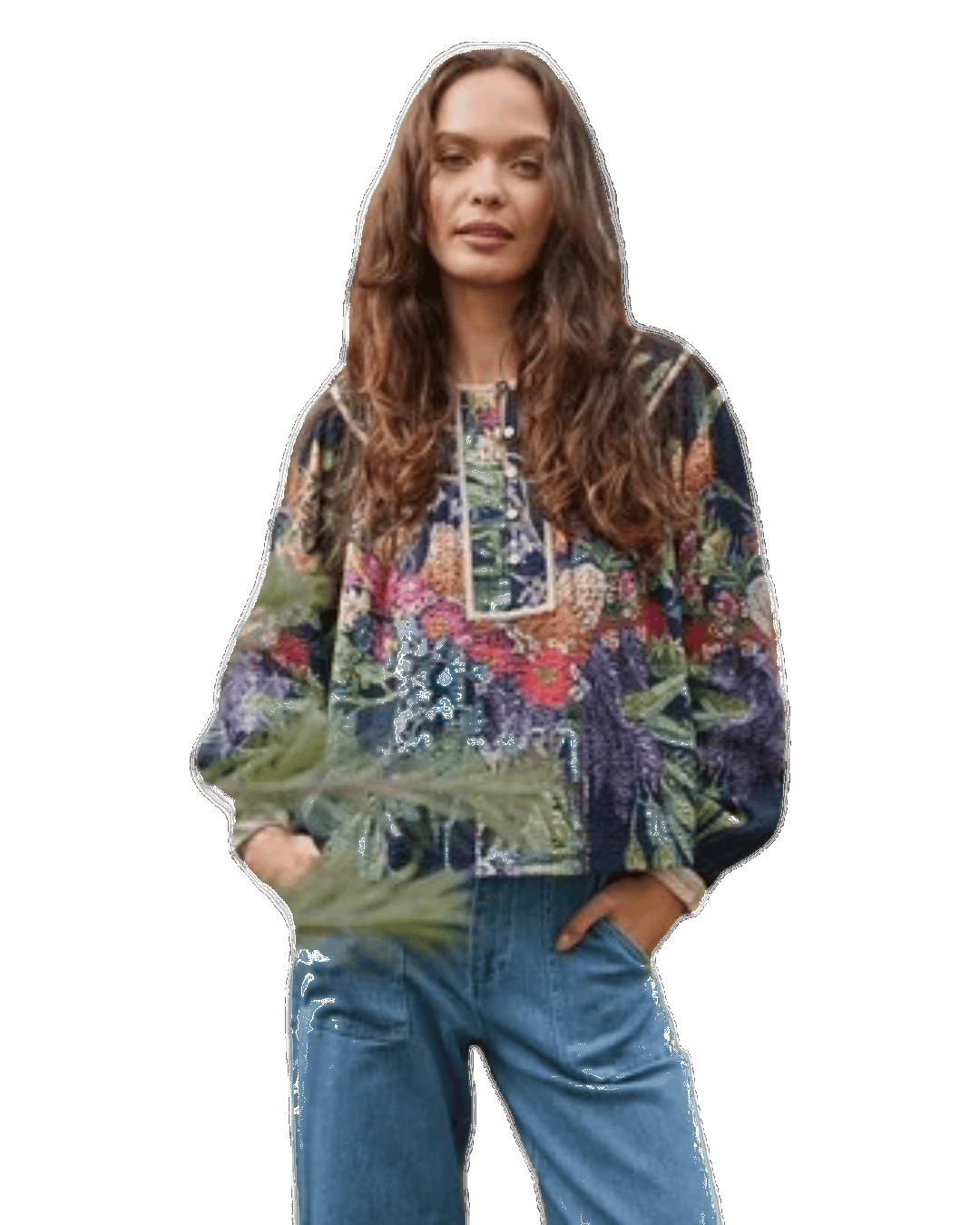 Size 14 | Nancybird Floral Cotton Top