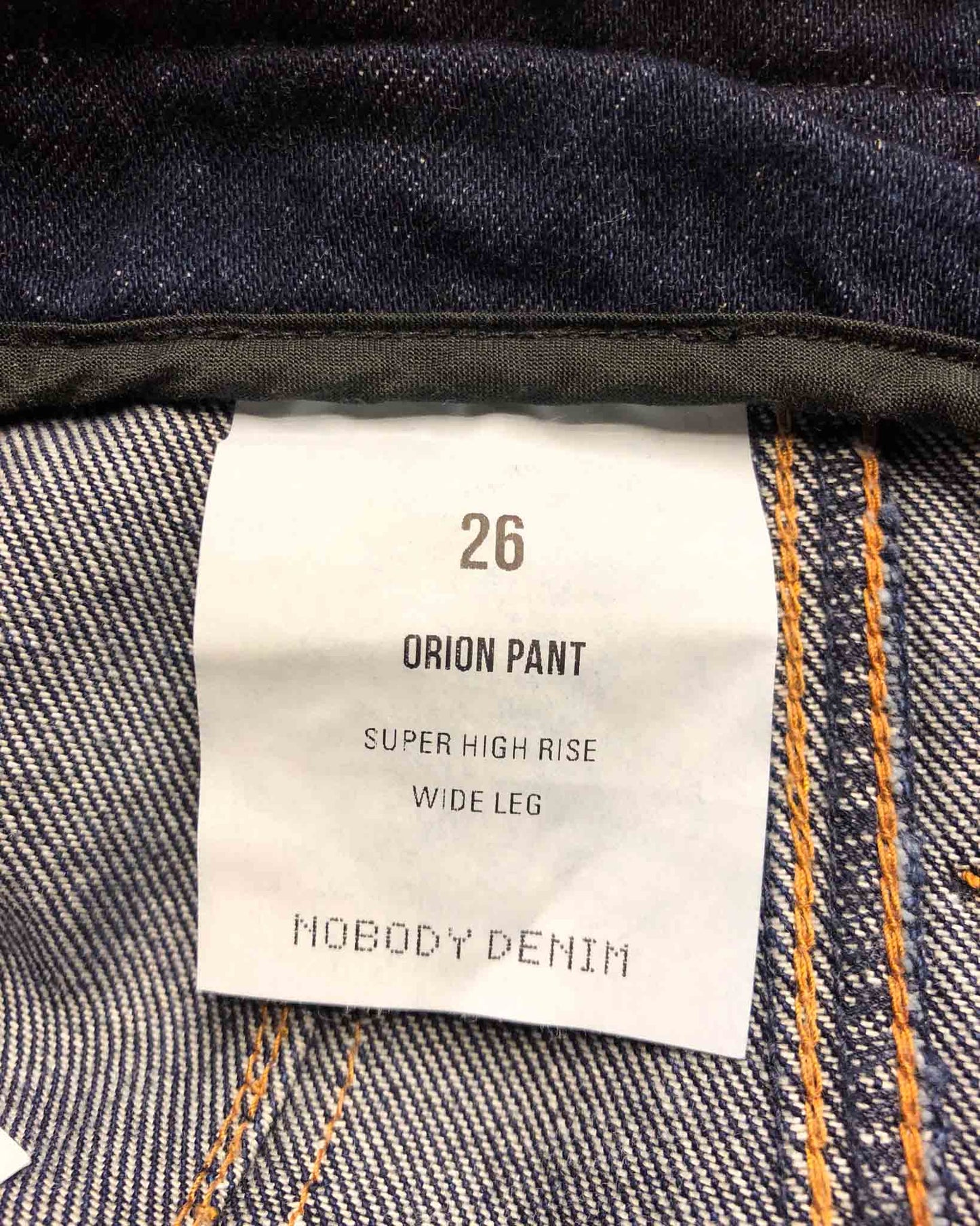 Size 26 | Nobody Denim Orion Jeans