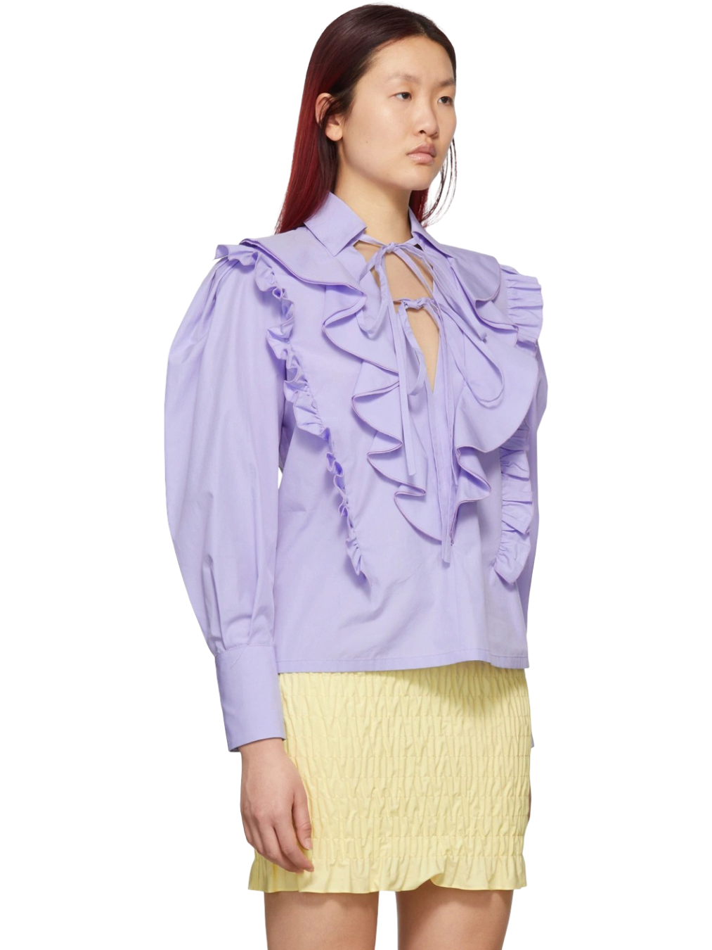 Size 46 (14) | MSGM Frill Collar Top