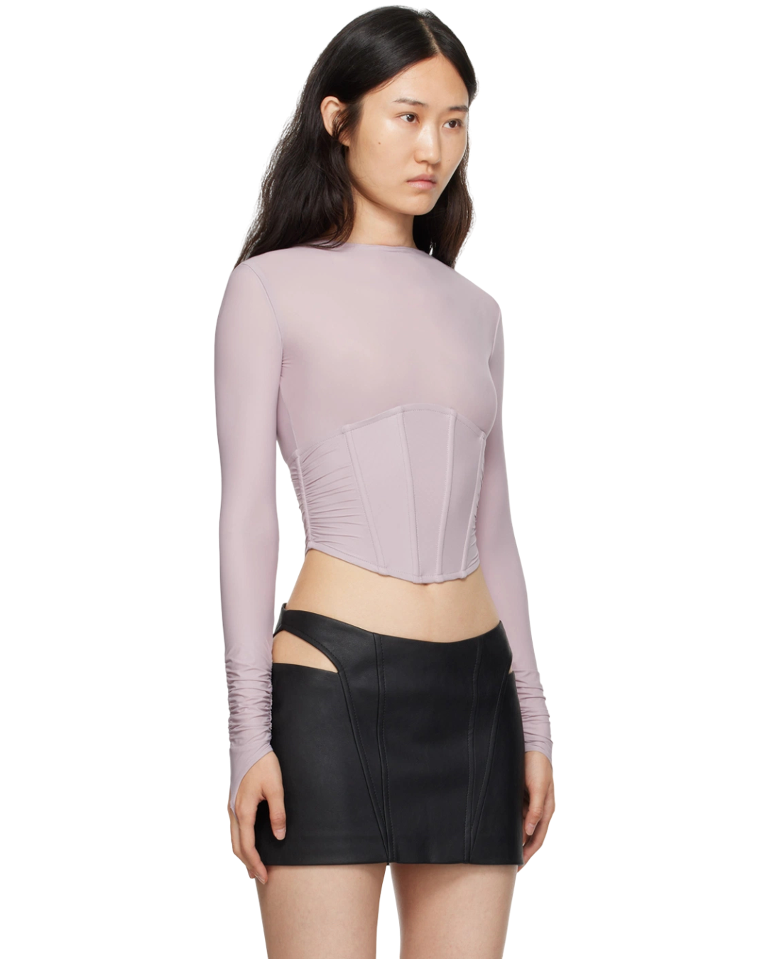 Size M | MISBHV Purple Pandora Corset Top
