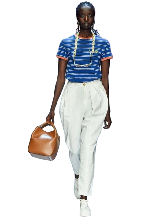 Size 1 (6) | Client Liason Deluxe Line Pleated Barrel Pants