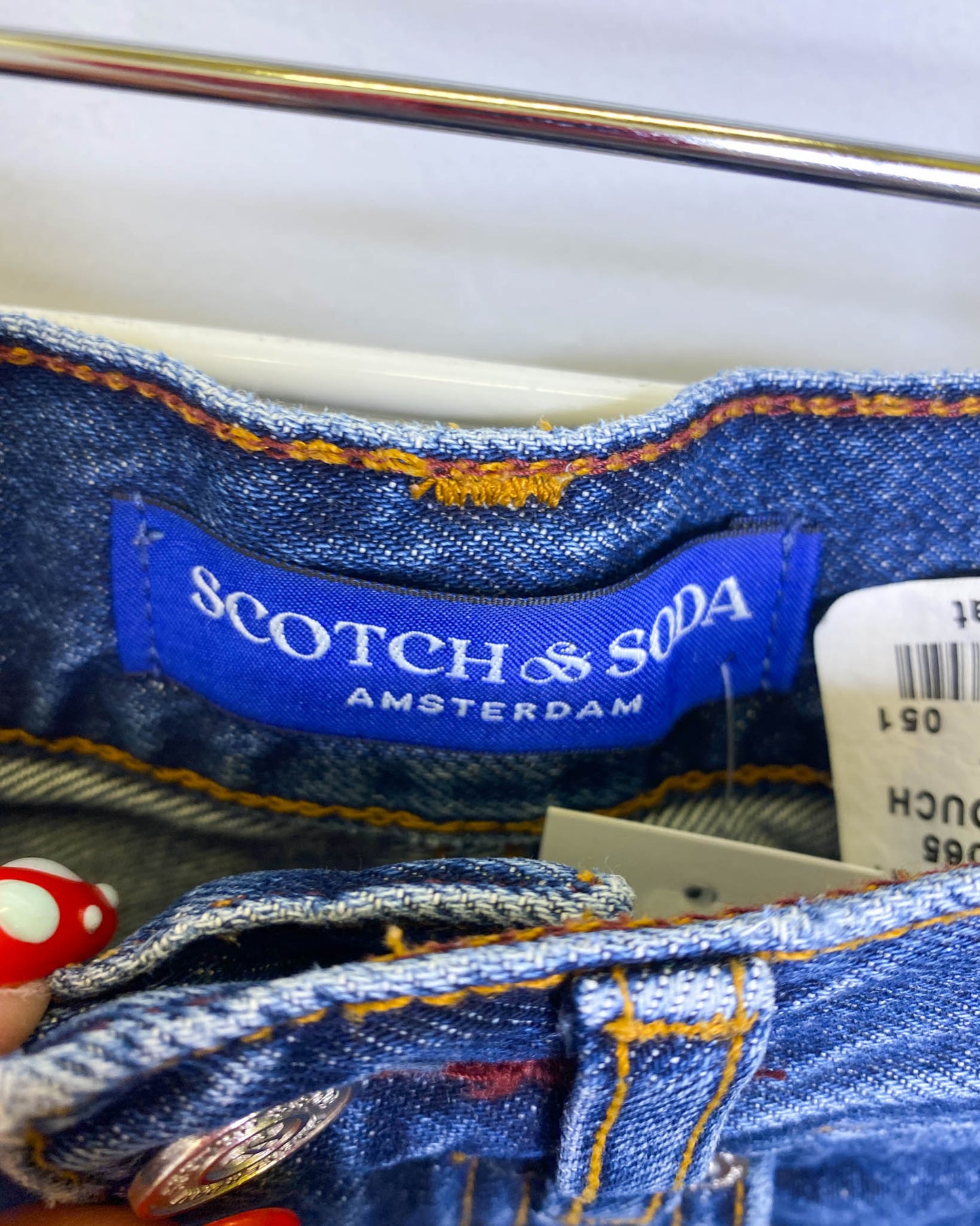 Size 27 - Scotch & Soda Denim Midi Skirt