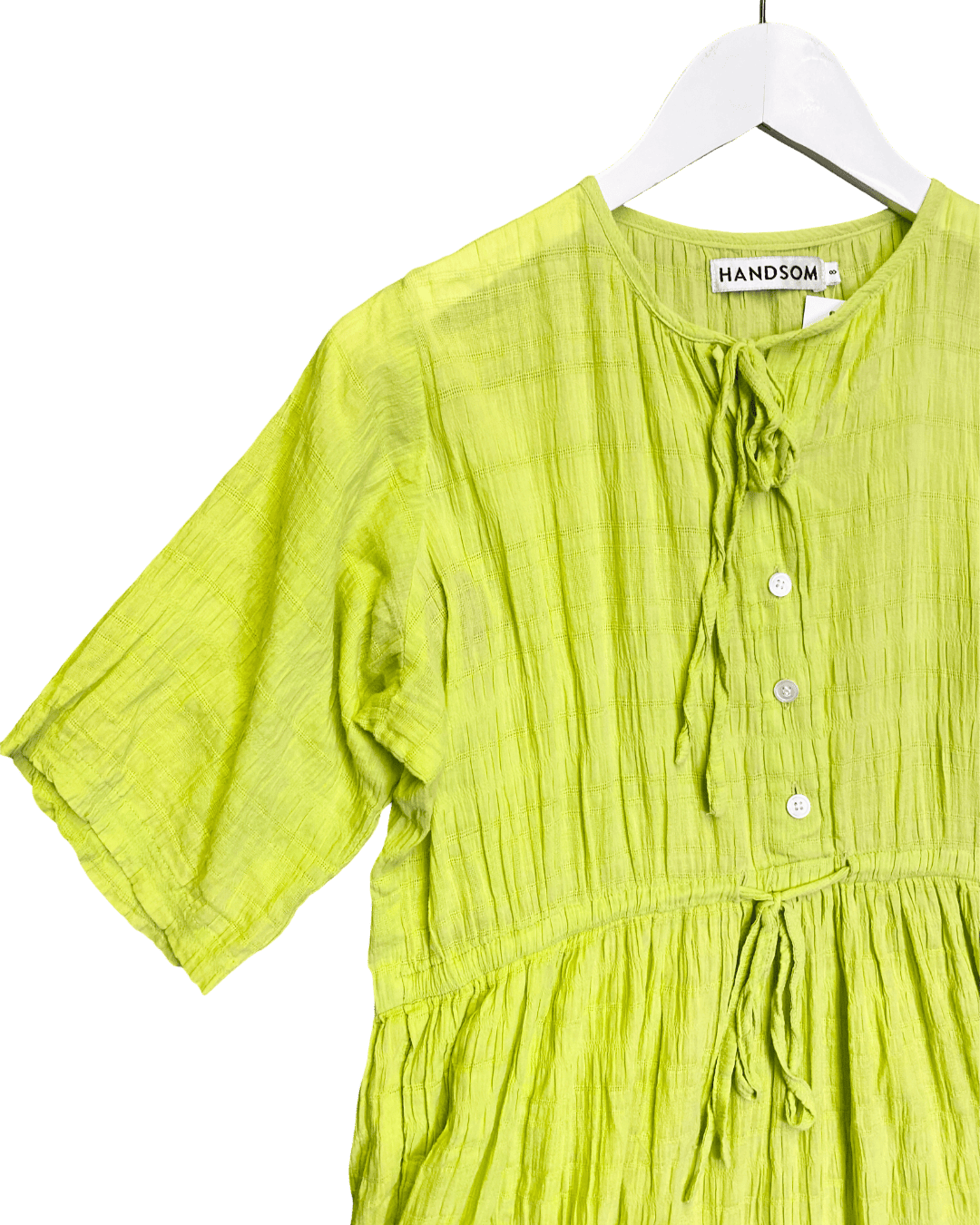 Size 8 | Handsom Tiered Cotton Midi Dress
