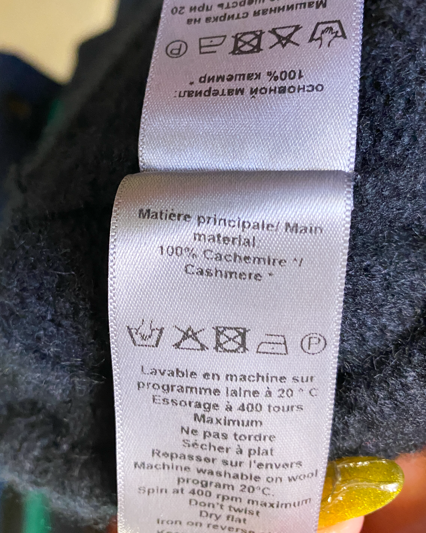 Size M | Zadig & Voltaire 1/2 Sleeve Cashmere Cardigan