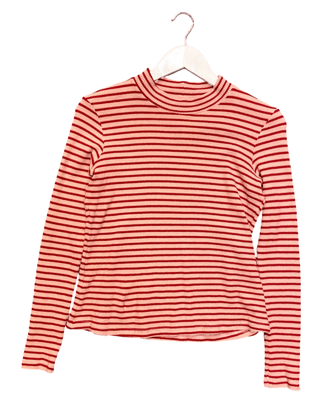 Size M | Obus Striped Waffle Knit T-Shirt