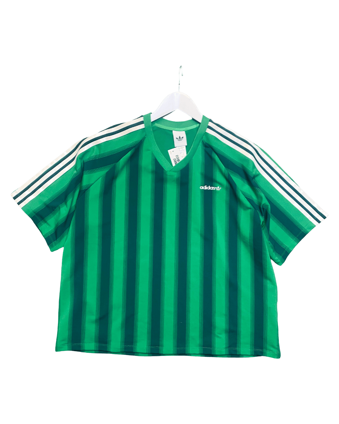 Size 16/18 | Adidas Striped Soccer T-shirt