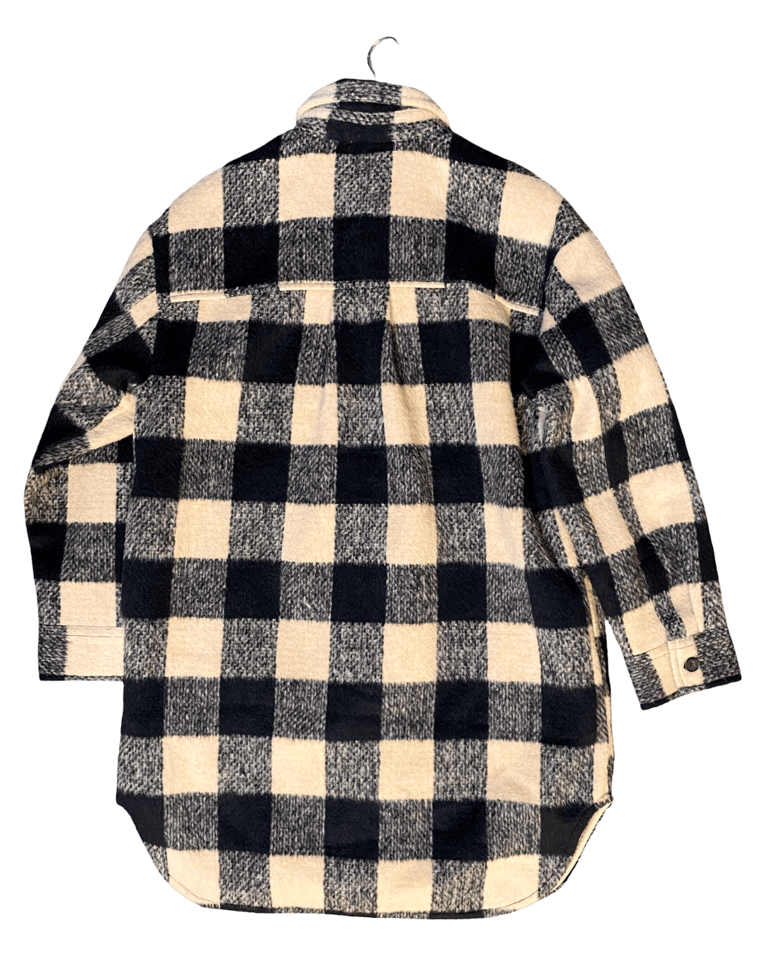 Size M | Levi's Wool Blend Check Coat