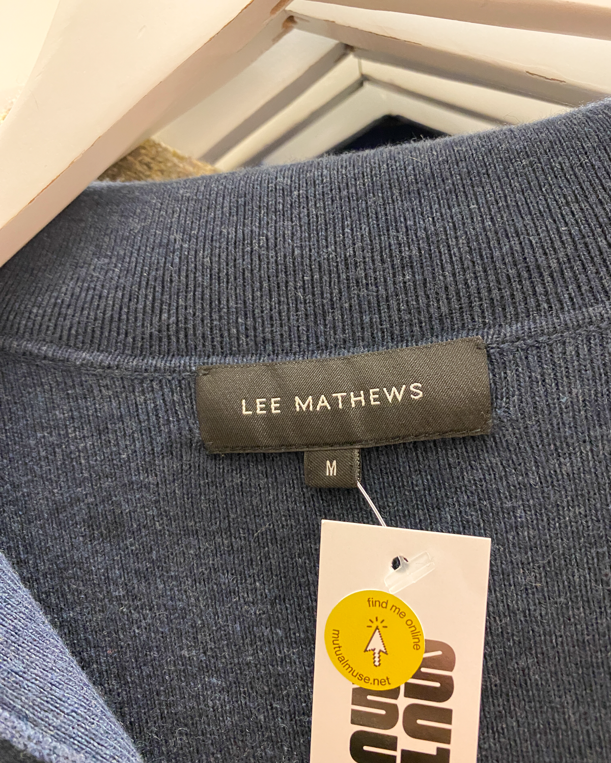 Size M | Lee Mathews Knit Polo Jumper