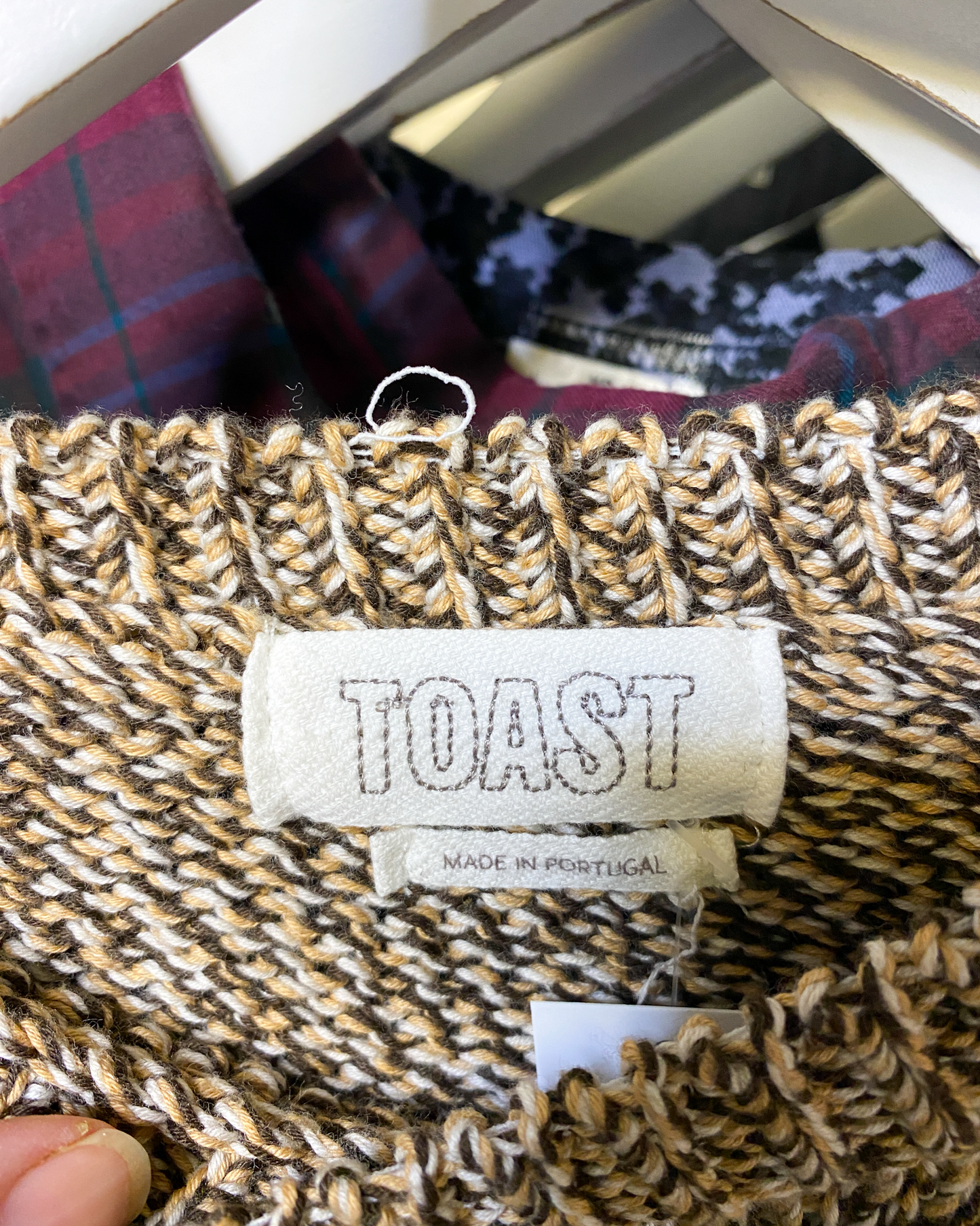 Size M | Toast Cotton/Merino Jumper
