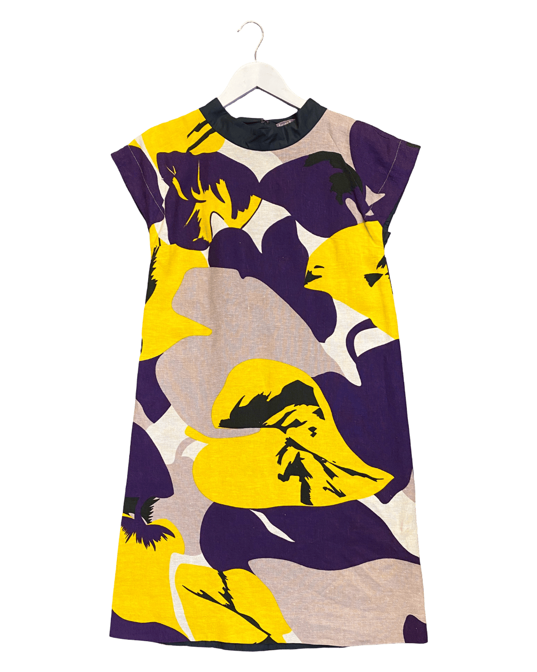 Size S | Easton Pearson Bright Linen Shift Dress
