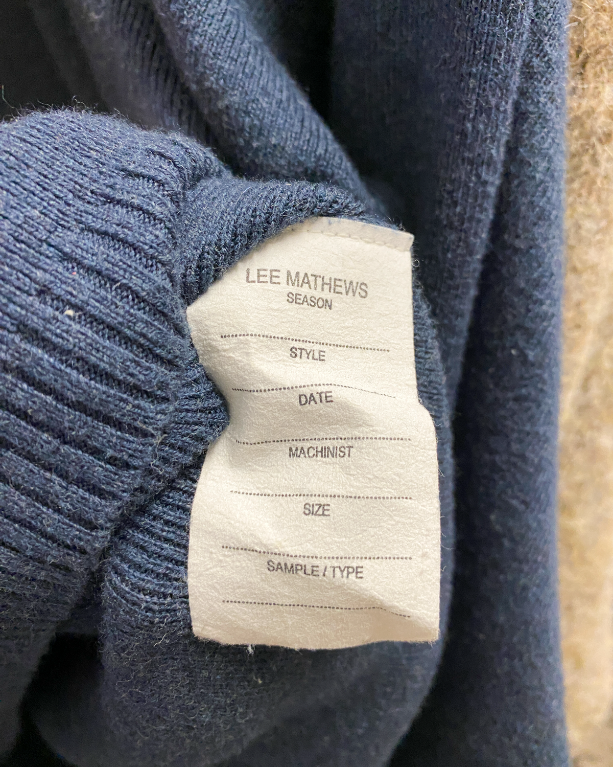 Size M | Lee Mathews Knit Polo Jumper