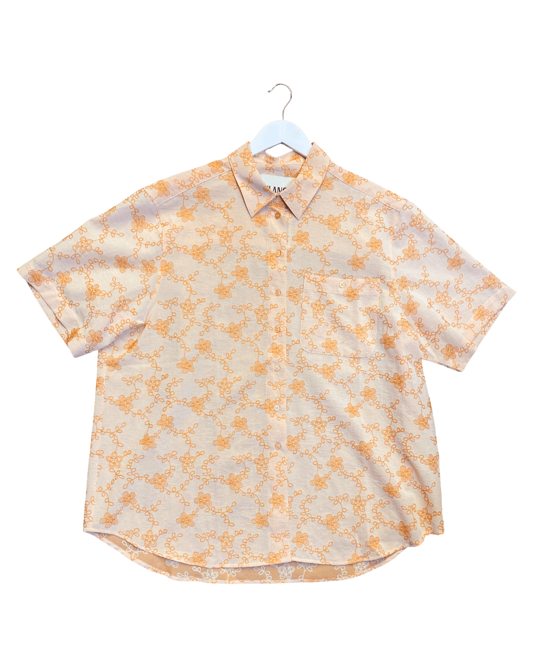 Size M/L | Blanca Floral Embroidery Shirt
