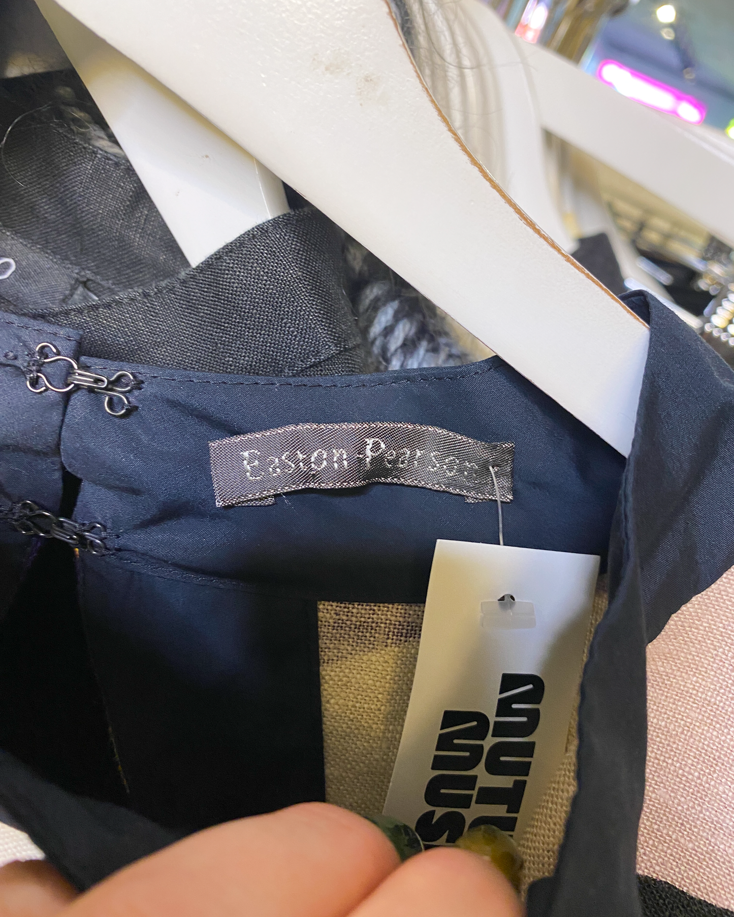 Size S | Easton Pearson Bright Linen Shift Dress