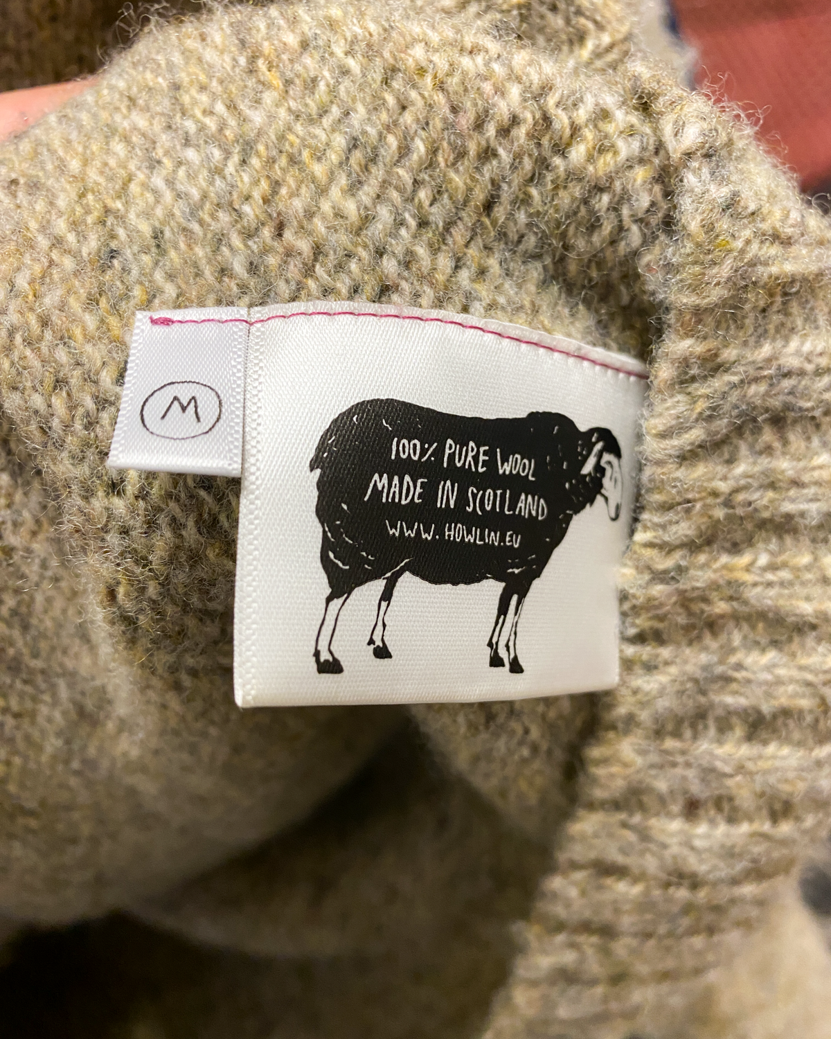 Size M | Shaggy Bear by Howlin' Scottish Wool Cardigan