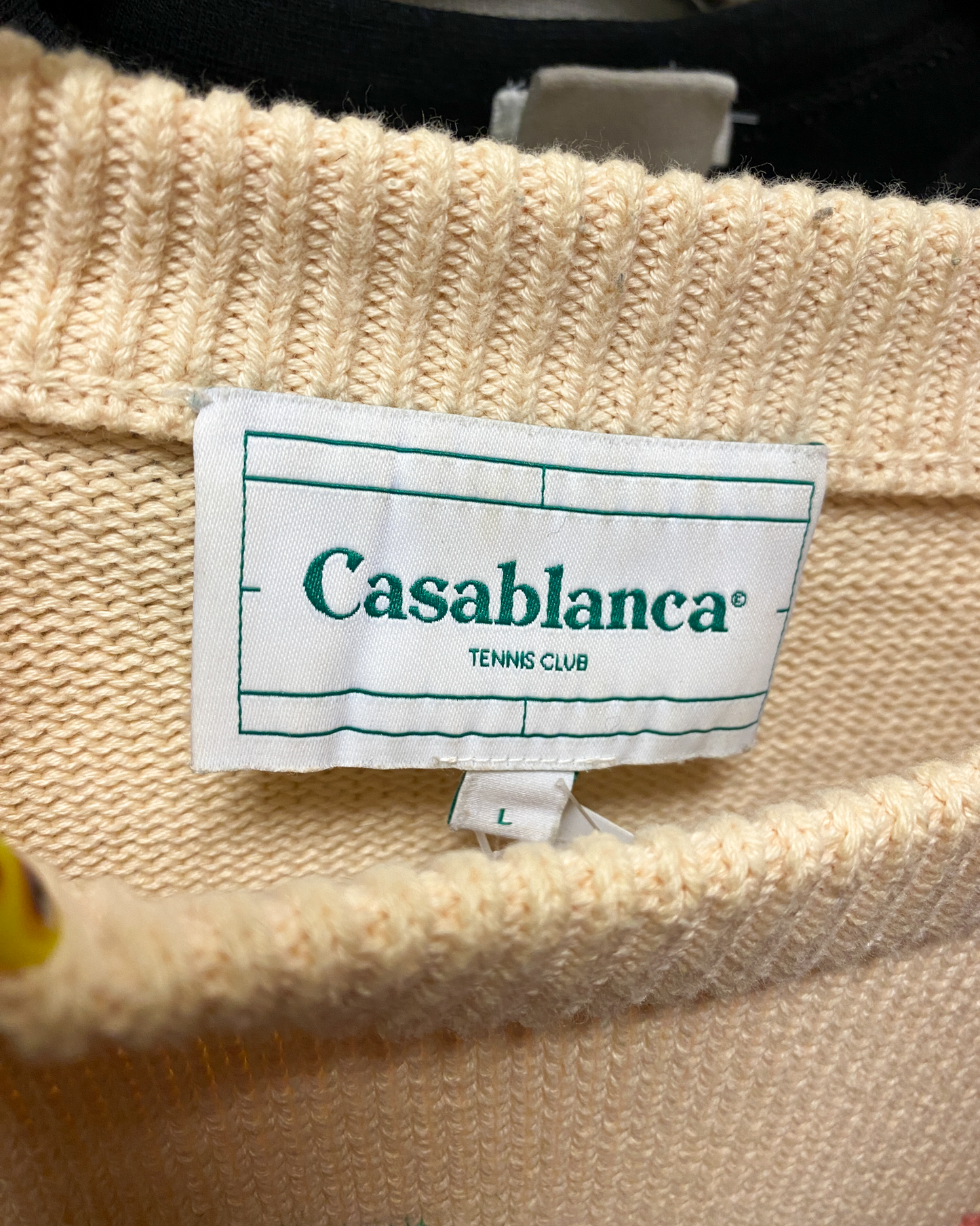 Size L | Casablanca Cotton Kapilia Oranges Jumper