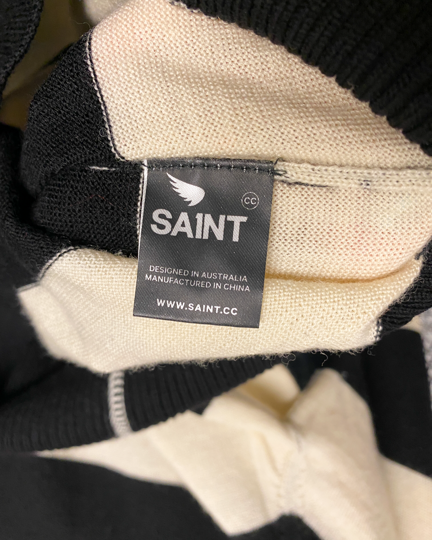 Size M | Saint Striped Merino Jumper