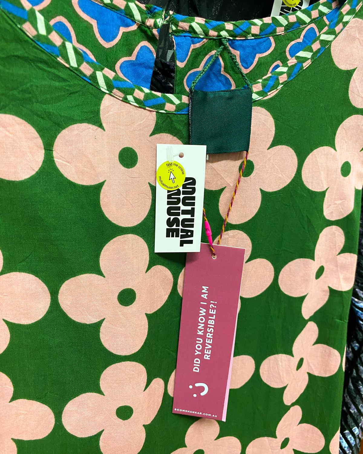 Size 12 | Boom Shankar Reversible Cotton Dress NWT