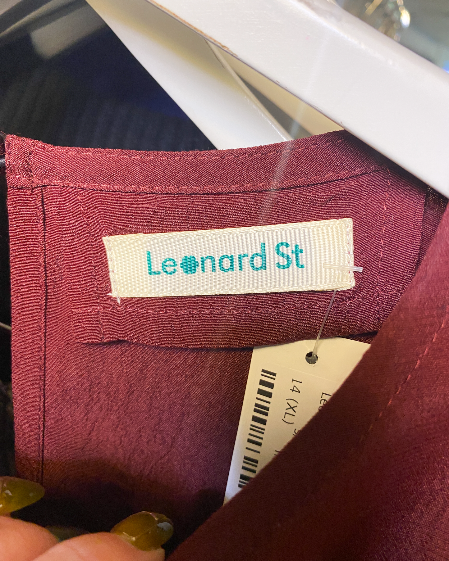Size 14 | Leonard St Peplum Top