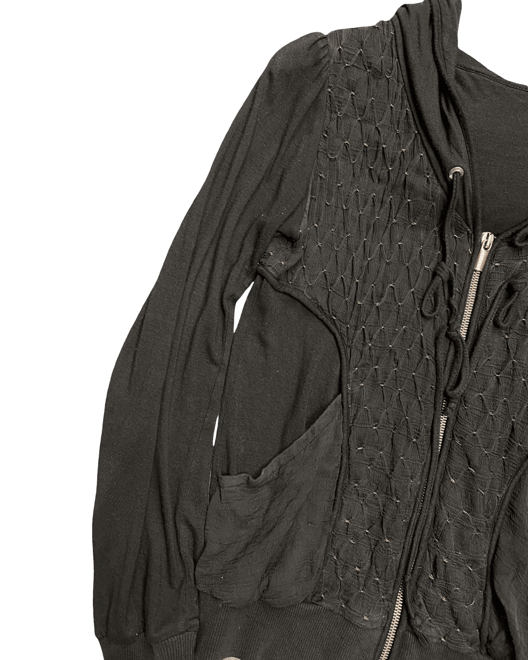 Size M | Jean Paul Gaultier Smocked Hoodie