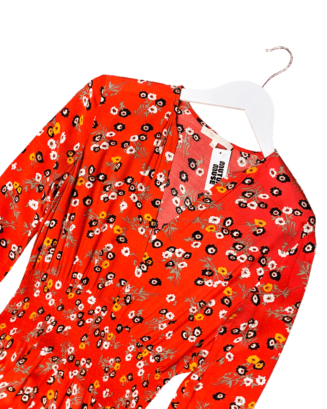 Size S | Maje Floral Midi Dress