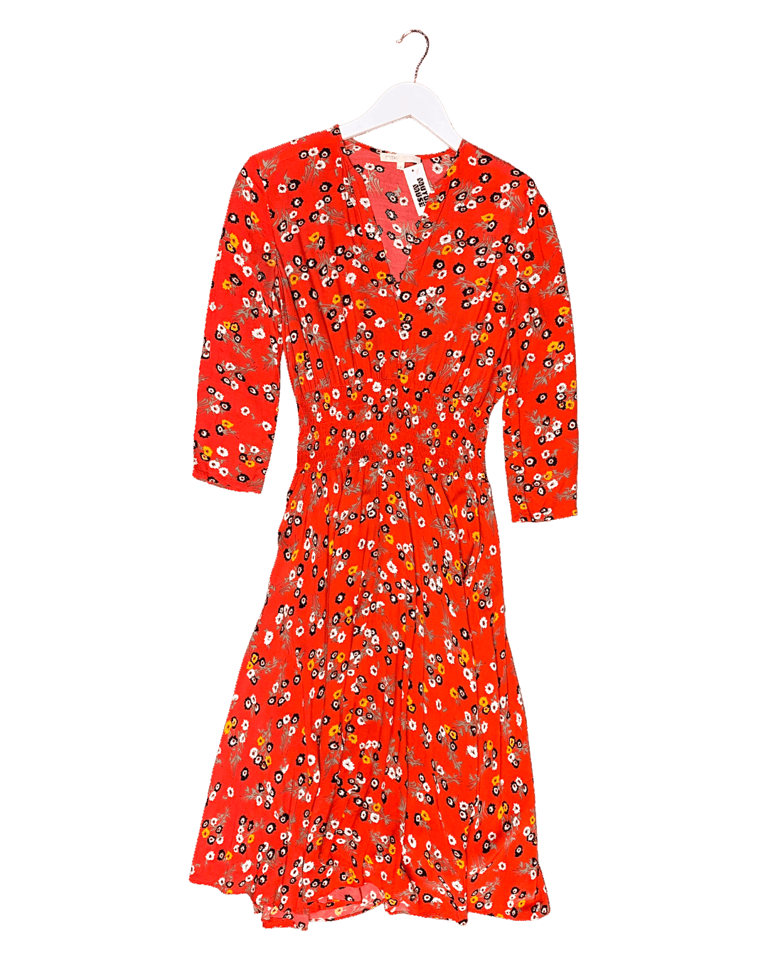 Size S | Maje Floral Midi Dress
