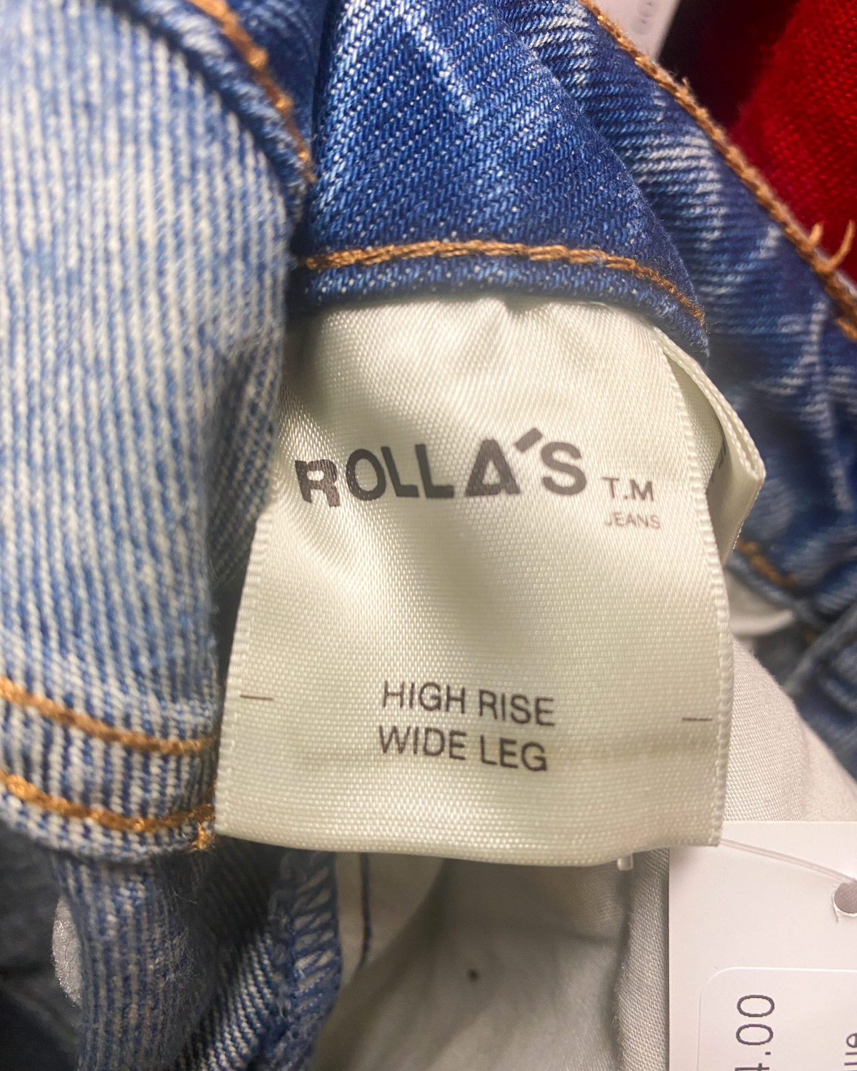 Size 27" | Rollas Straight Wide Jeans