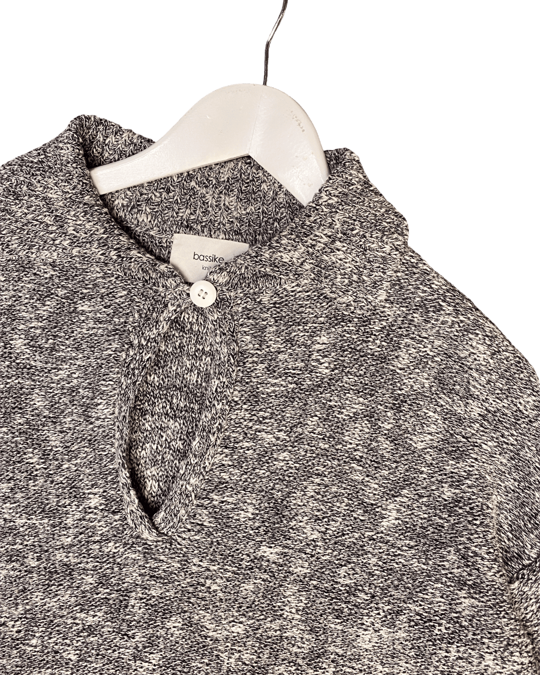 Size XS | Bassike Cotton/Linen/Silk Jumper