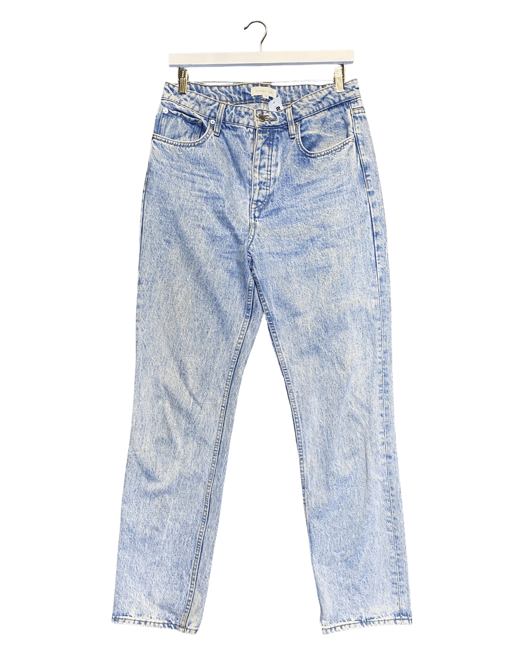 Size 32 | Assembly Label Tapered Stonewash Jeans